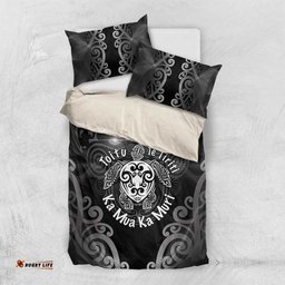 Aotearoa Toitu Te Tiriti Bedding Set Ka Mua Ka Muri LT05