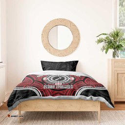 Aotearoa Proud To Be Maori Bedding Set New Zealand Fight Together LT9