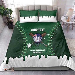 Australia 2026 Baseball Custom Bedding Set Go Aussie Drip Style LT14