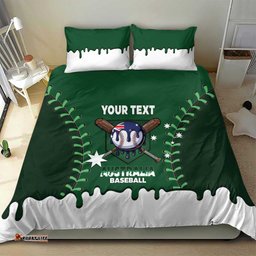 Australia 2026 Baseball Custom Bedding Set Go Aussie Drip Style LT14
