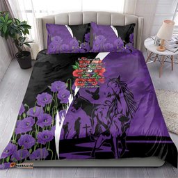 Australia ANZAC Day Bedding Set Animals of War - Lest We Forget LT7
