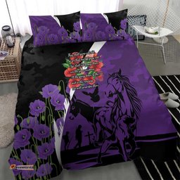 Australia ANZAC Day Bedding Set Animals of War - Lest We Forget LT7