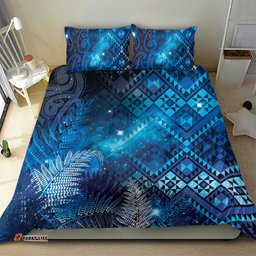 Aotearoa Taniko Matariki Bedding Set Cosmic Blue LT7