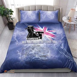 Australia ANZAC Day Bedding Set Battle Of Passchendaele Remember Them LT05