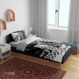 Aotearoa Manaia NZ Maori Silver Fern Bedding Set LT14