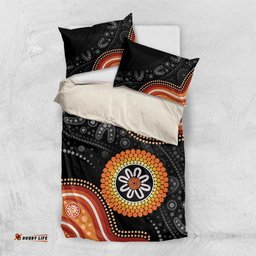 Australia Aboriginal Art Bedding Set Indigenous Proud LT14
