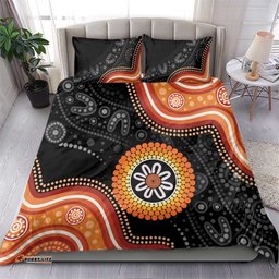 Australia Aboriginal Art Bedding Set Indigenous Proud LT14