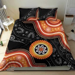 Australia Aboriginal Art Bedding Set Indigenous Proud LT14