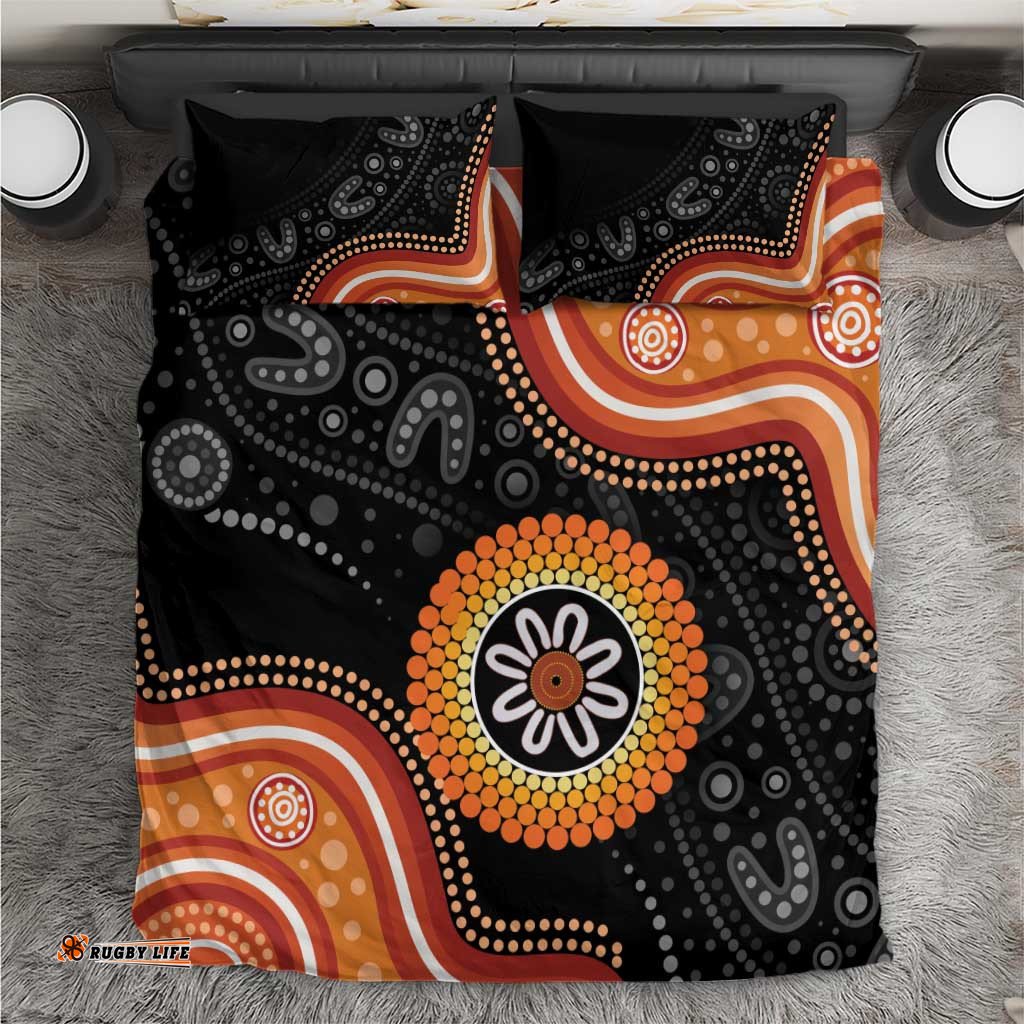 Australia Aboriginal Art Bedding Set Indigenous Proud LT14