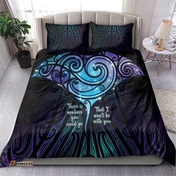 Aotearoa Maori Te Whai Rahi Bedding Set Tala - Nowhere You Could Go That I Won't Be With You LT7