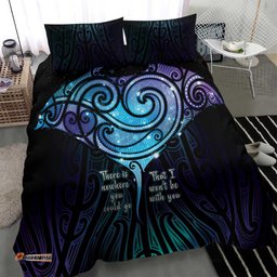 Aotearoa Maori Te Whai Rahi Bedding Set Tala - Nowhere You Could Go That I Won't Be With You LT7