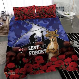 ANZAC Day Bedding Set Lest We Forget DT05