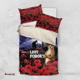 ANZAC Day Bedding Set Lest We Forget DT05