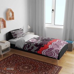 ANZAC Day Manly Warringah Sea Eagles Bedding Set Military Memorial Aboriginal Indigenous Art TS04