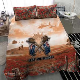 ANZAC Day Bedding Set Commemorative Soldier Tribute DT05