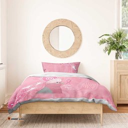 Australia Breast Cancer Awareness Bedding Set Galah Faith Hope Love Pink Month LT14