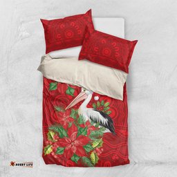 Australian Pelican Bedding Set Aboriginal Inspired Christmas LT9