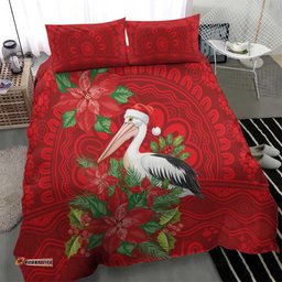 Australian Pelican Bedding Set Aboriginal Inspired Christmas LT9