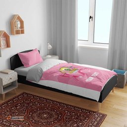 Custom Bowls Australia Breast Cancer Bedding Set Pink Ribbon Aussie Map With Kangaroo Emu LT14