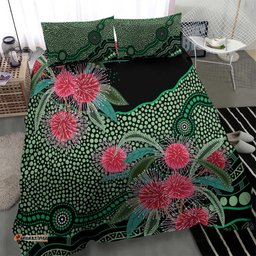 Australia Hakea Bedding Set Aussie Native Flowers Indigenous Art LT14