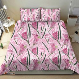 Australia Kangaroo Paws Bedding Set Aussie Native Flowers Indigenous Art LT14
