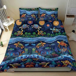 Australian Landscapes Bedding Set Aboriginal Dreamtime Story LT9