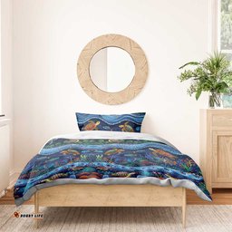 Australian Landscapes Bedding Set Aboriginal Dreamtime Story LT9