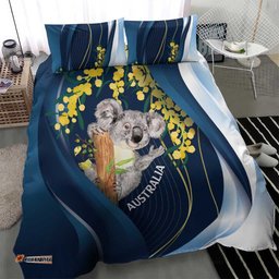 Australia Day Bedding Set Koala Blue Modern Vibe LT7