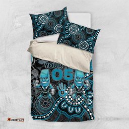 Custom Power Football Bedding Set Aboriginal Dot Art Pattern DT05
