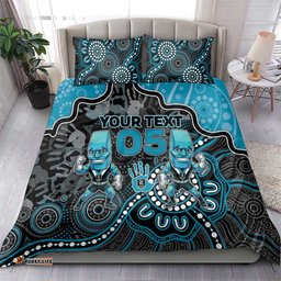Custom Power Football Bedding Set Aboriginal Dot Art Pattern DT05