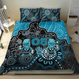 Custom Power Football Bedding Set Aboriginal Dot Art Pattern DT05