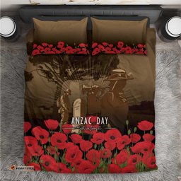 Australia - New Zealand ANZAC Lone Pine Bedding Set The Last Post LT7