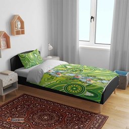 Budgerigar Australia Bedding Set Aussie Common Parakeet Indigenous Art LT14