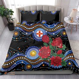 Australia New South Wales Waratahs Bedding Set Aboriginal Dot Art LT9