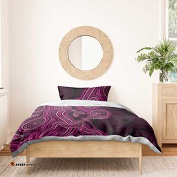 Australia Breast Cancer Awareness Bedding Set Pink Dragonflies Aboriginal Art LT14