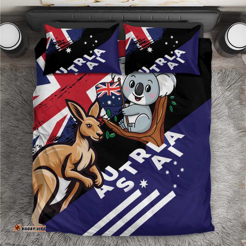 Australia Kangaroo Koala Together Bedding Set Special Edition LT01