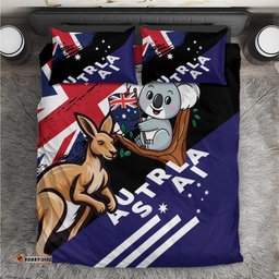Australia Kangaroo Koala Together Bedding Set Special Edition LT01