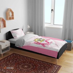 Custom Bowls Australia Breast Cancer Bedding Set Pink Ribbon Curve Sporty LT14