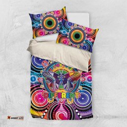Australia Indigenous Autism Awareness Bedding Set Its Okay To Be Different LT05