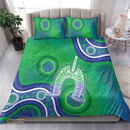 Australia Torres Strait Islanders Bedding Set Dhari Aboriginal Pattern LT14