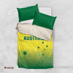 Australia Cricket Bedding Set Go Champions Aussies LT05