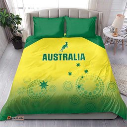 Australia Cricket Bedding Set Go Champions Aussies LT05
