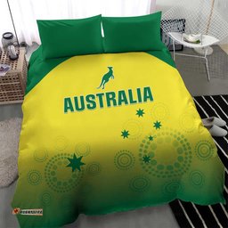 Australia Cricket Bedding Set Go Champions Aussies LT05