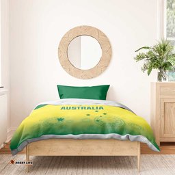 Australia Cricket Bedding Set Go Champions Aussies LT05