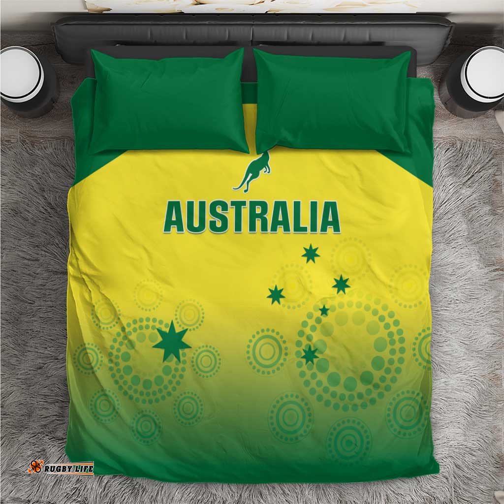 Australia Cricket Bedding Set Go Champions Aussies LT05