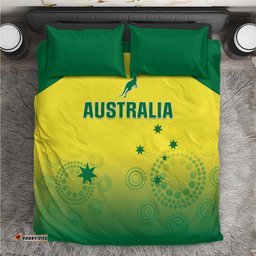 Australia Cricket Bedding Set Go Champions Aussies LT05