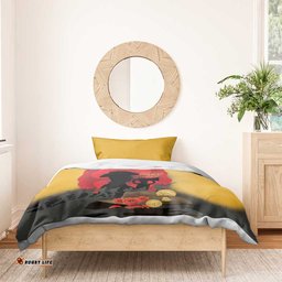 Australia Two-up Pennies ANZAC Day Bedding Set Slouch Hat Last Post With Poppy LT14