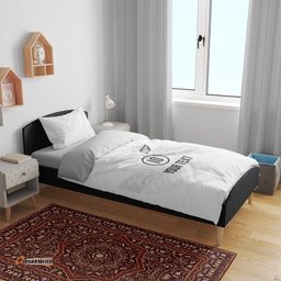 Custom New Zealand Football Bedding Set The Whites-Sporty T90 Style LT03