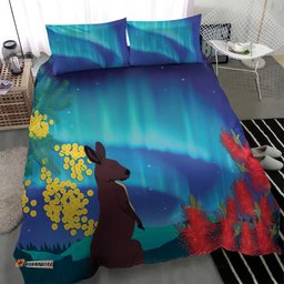 Australia Northern Lights Scenery Bedding Set LT7