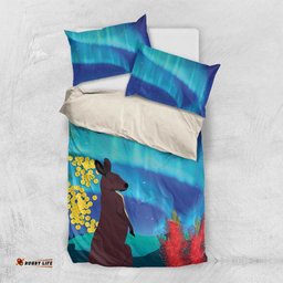 Australia Northern Lights Scenery Bedding Set LT7